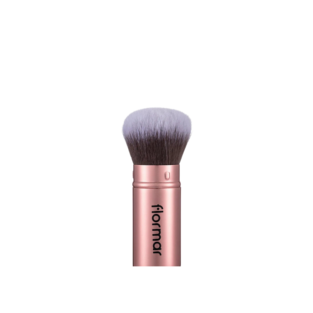 Flormar Multipurpose Kabuki Makeup Brush with Lift Lid & Portable - 003 - Chivela