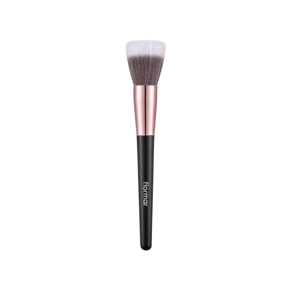 Flormar Cylinder & Flat End Foundation Brush - 001 - Chivela