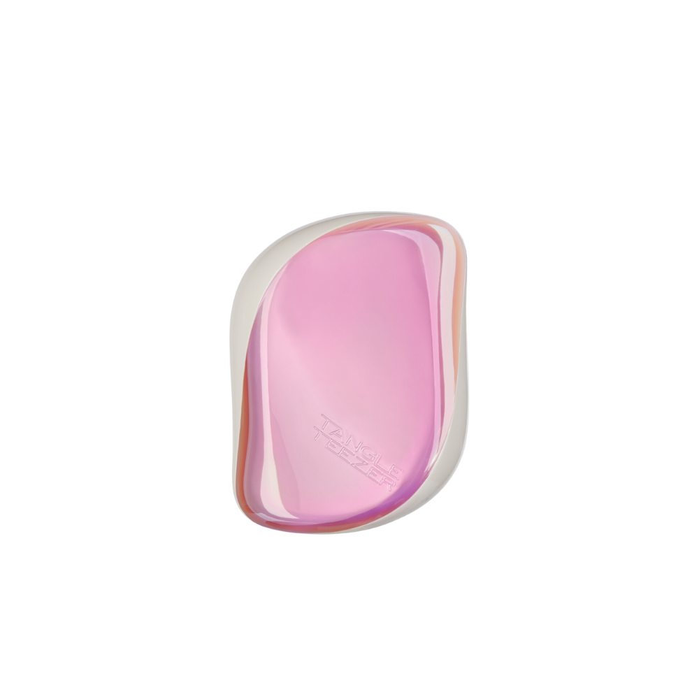 Tangle Teezer Compact Styler Holographic Pink Hair Brush - Chivela