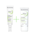 Bioderma Sebium Kerato+ Gel Cream for Acne Prone Skin 30ml + Bioderma Sebium Mat Control 30ml - Chivela