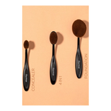 Flormar Horizontal Foundation Brush with Oval & Rounded Tip - 039 - Chivela