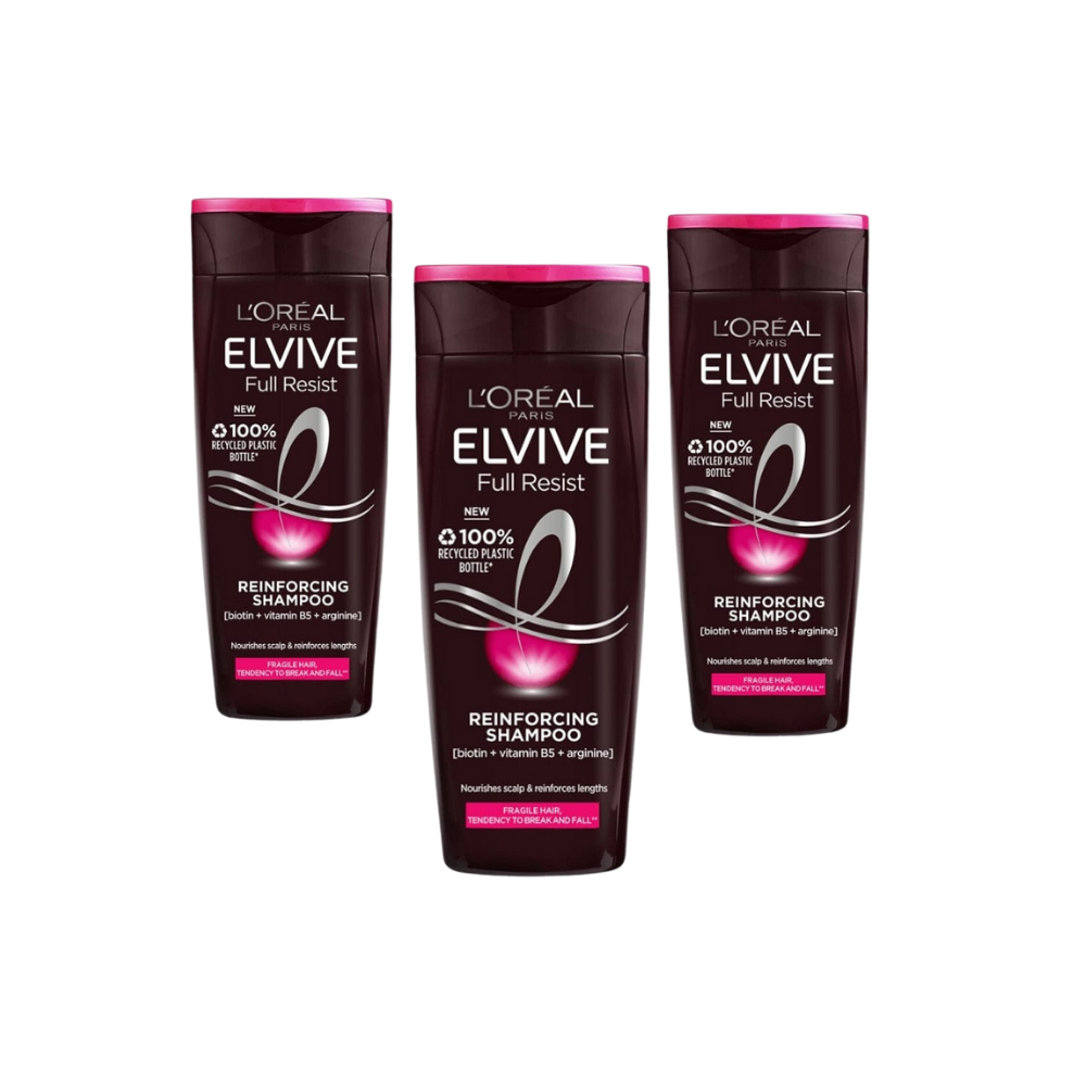 Loreal Paris Elseve Complete Resistance Anti-Shedding 2-in-1 Shampoo 360 ml 3 Pack - Chivela