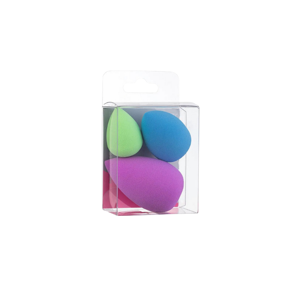 Flormar Mini Makeup Sponge Set of 3 with Smooth Texture - Chivela