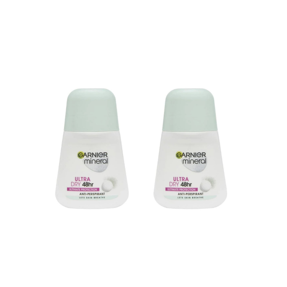 Garnier Mineral Ultra Dry Roll-On 50 ml / 1.7 fl oz 2 Pack - Chivela