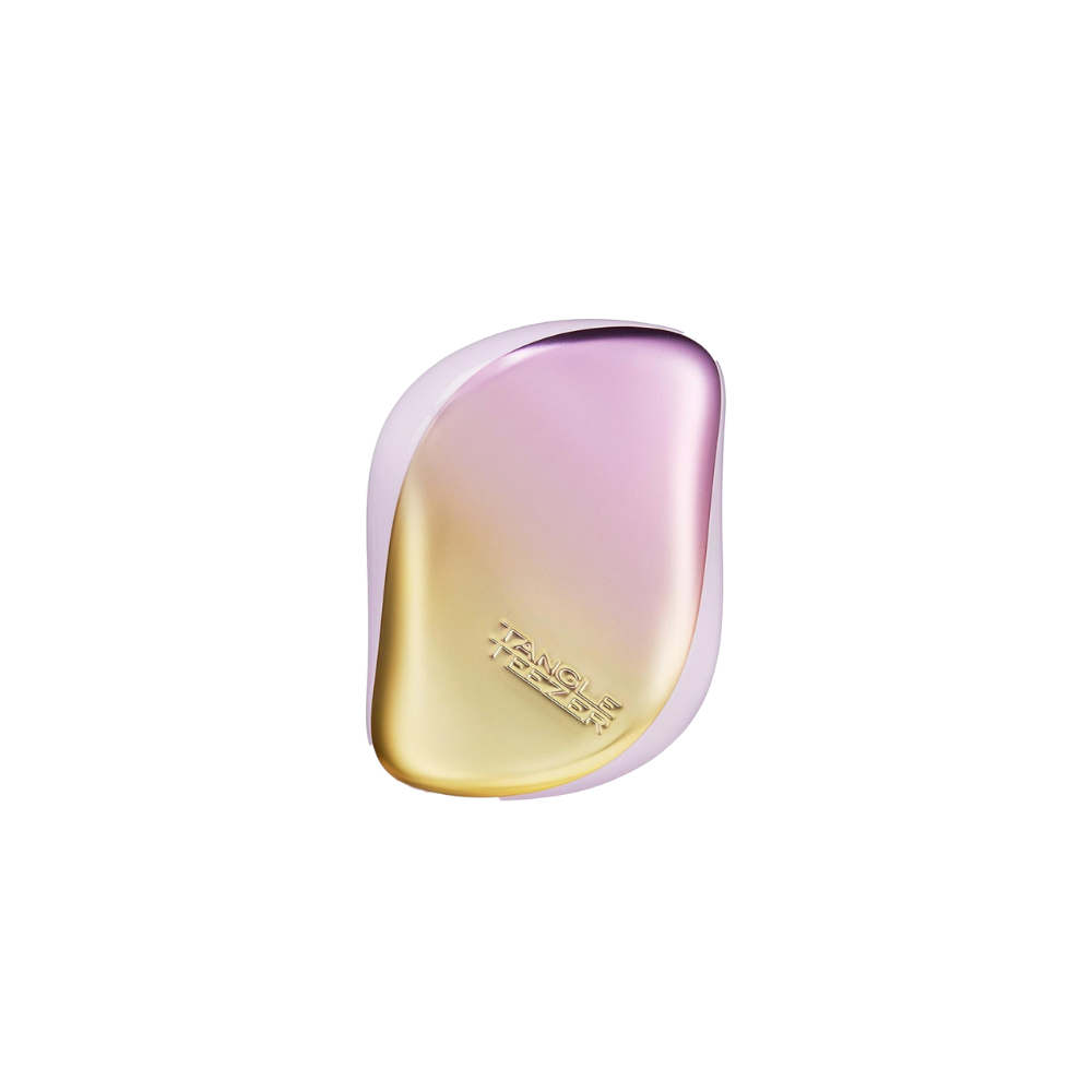 Tangle Teezer Compact Styler Lilac Yellow Chrome Hair Brush - Chivela