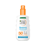 Garnier Ambre Solaire SPF 50+ Sensitive Advanced Sun Spray  150 ml / 5 fl oz - Chivela