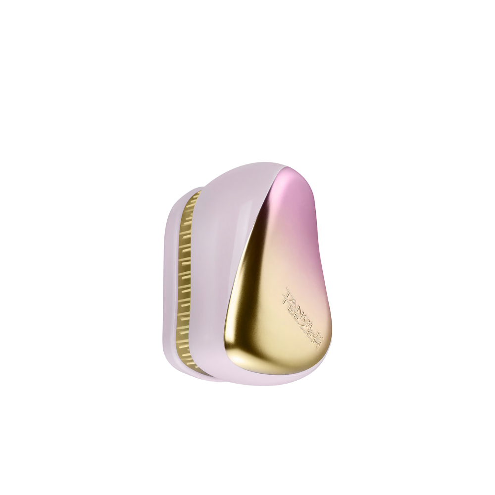 Tangle Teezer Compact Styler Lilac Yellow Chrome Hair Brush - Chivela