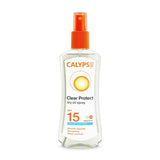 Calypso Clear Protect Spray For Wet/dry Skin Spf15 200ml 5017371150543