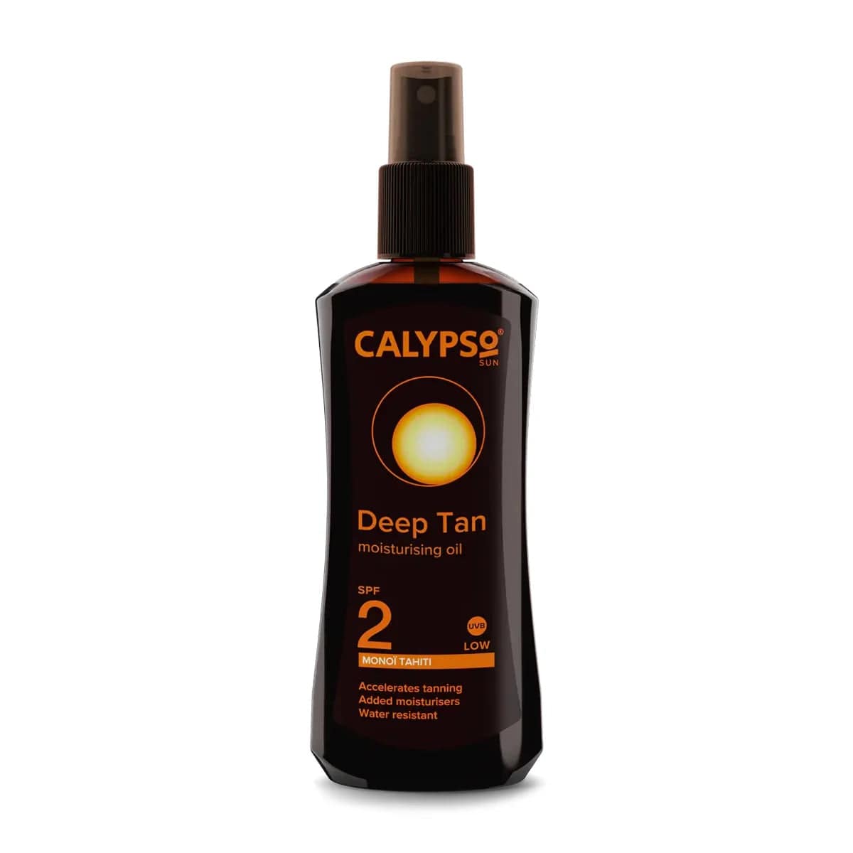 Calypso Monoi Tahiti Deep Tan Oil Spray Spf2 200ml 5017371149981