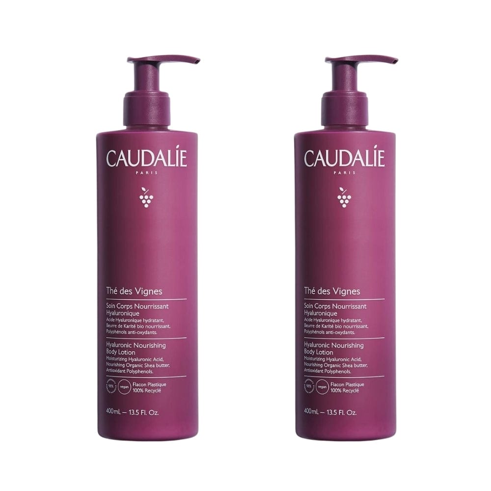 Caudalie The Des Vignes Hyaluronic Nourishing Body Lotion 400 ML -2 Pack 715936239966