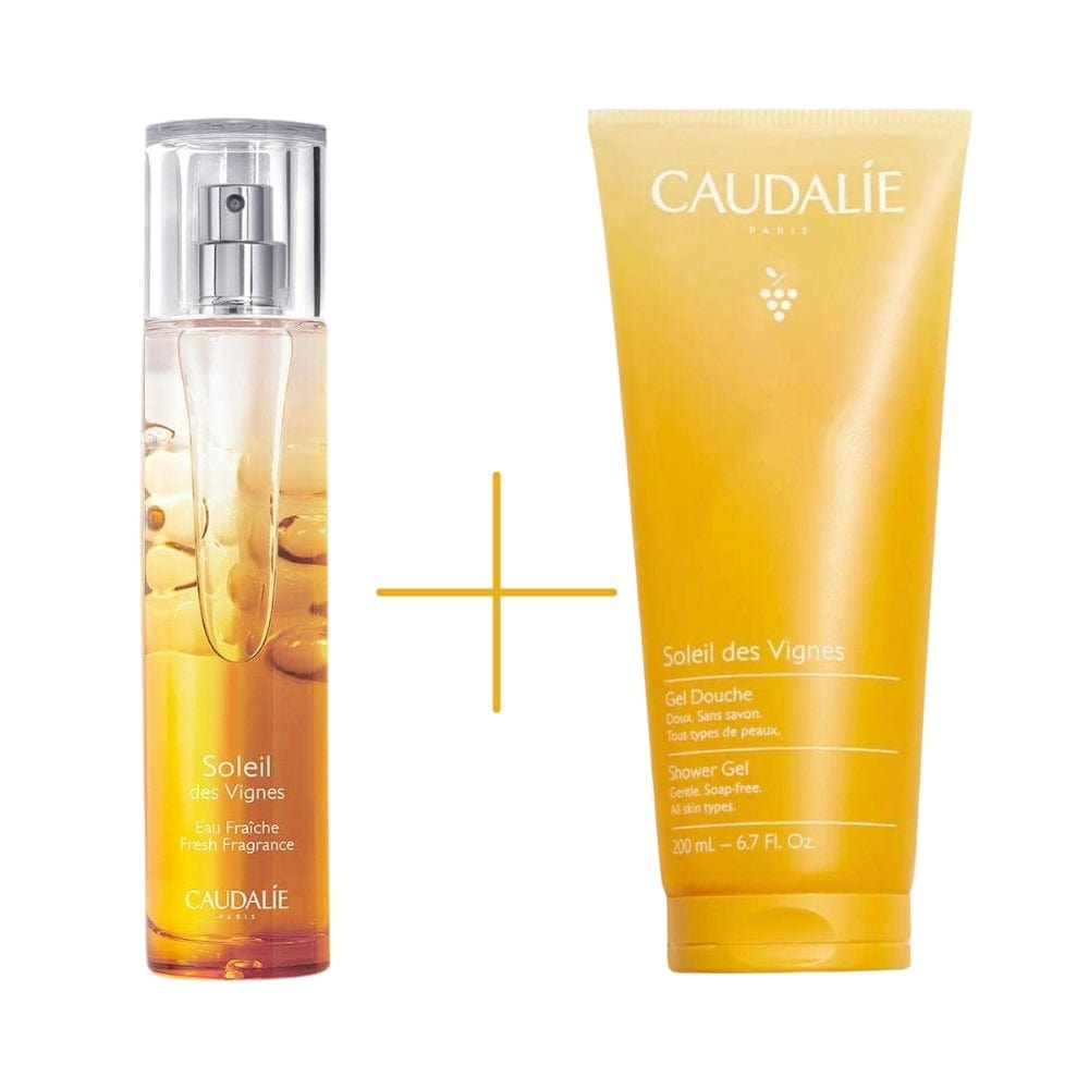 Caudalie Soleil Des Vignes Fresh Fragrance 50 ml & Soleil Des Vignes Shower Jel 200 ml