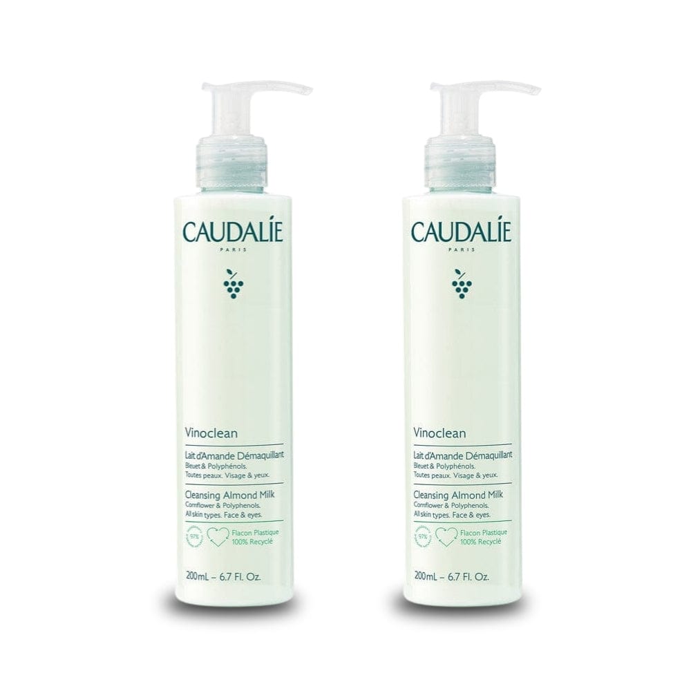 Caudalie Vinoclean Almond Oil Cleansing Milk 200 ml -2 Pack 715936238204