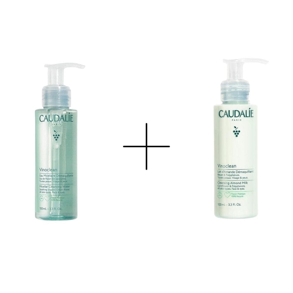 Caudalie Vinoclean Micellar Cleansing Water 100 ml + Caudalie Vinoclean Almond Oil Cleansing Milk 100 ml 715936232455