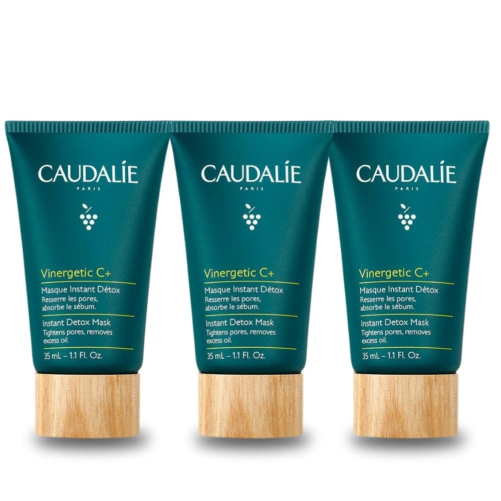 Caudalie Vinergetic C+ Instant Detox Mask 35 ml -3 Pack