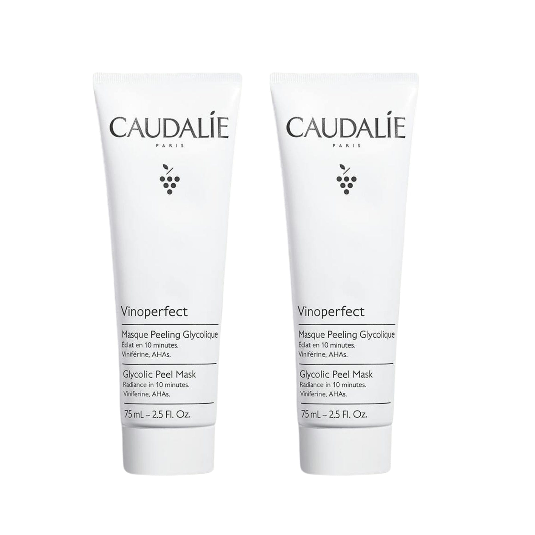 Caudalie Vinoperfect Glycolic Peel 75 ML -2 Pack 715936238808