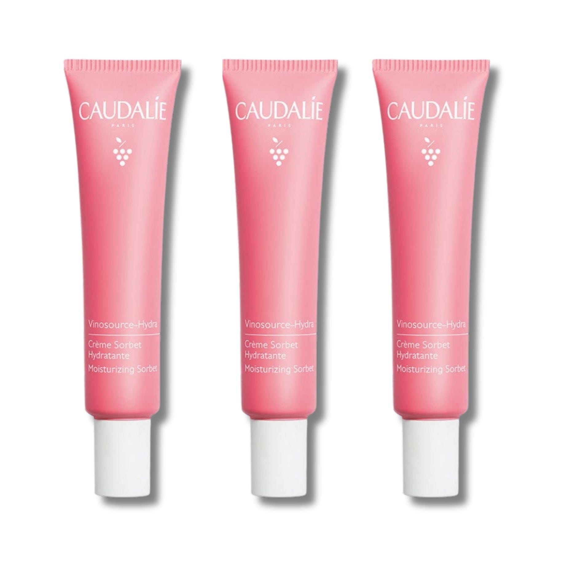 Caudalie Vinosource Sorbet Moisturising Care Cream 40 ml -3 Pack 715936238853