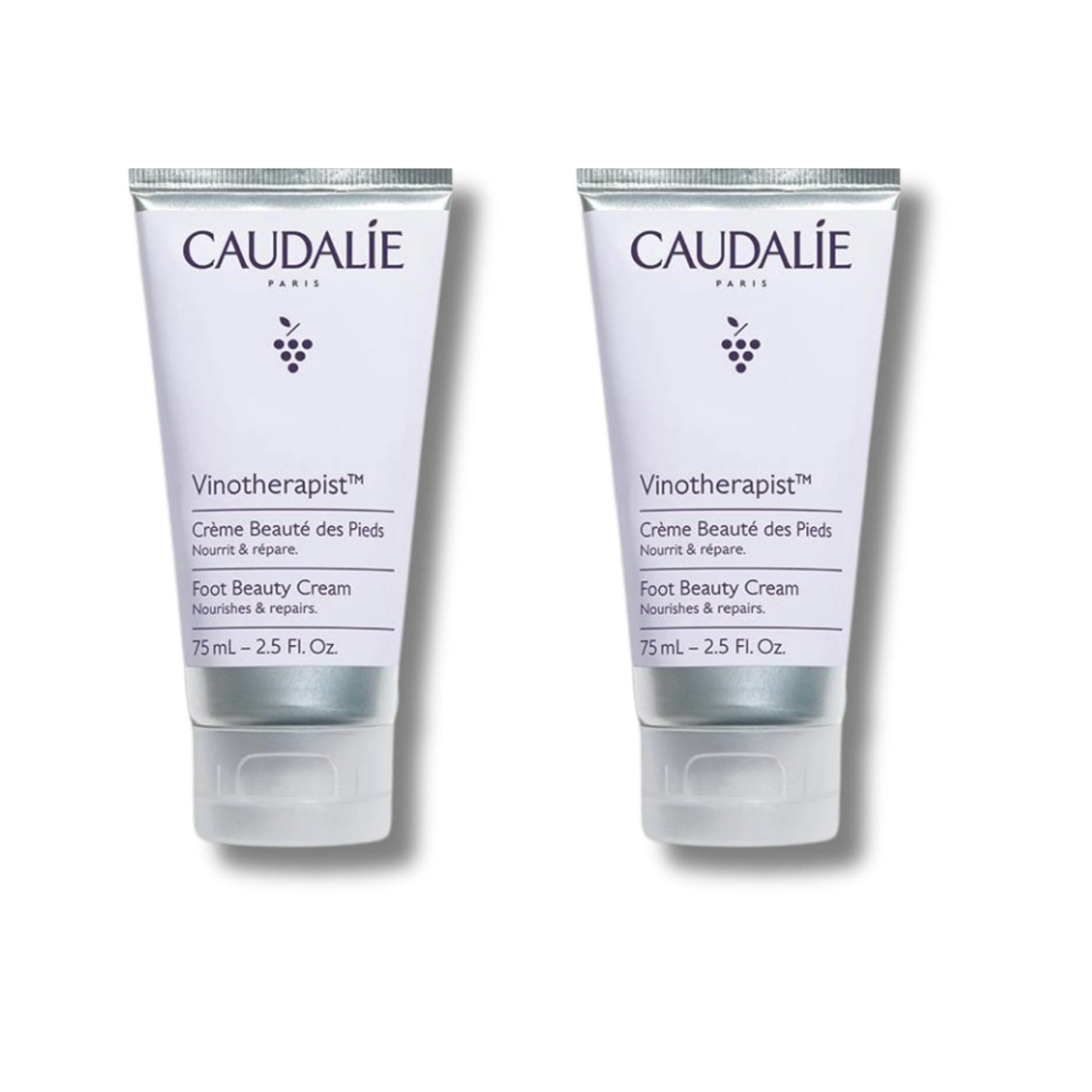 Caudalie Vinotherapist Foot Care Cream 75 ml -2 Pack 715936238761