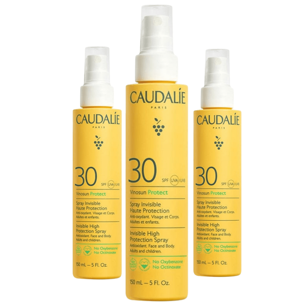 Caudalie Vinosun Protect Spf 30 Sun Spray 150 ml -3 Pack 715936230628