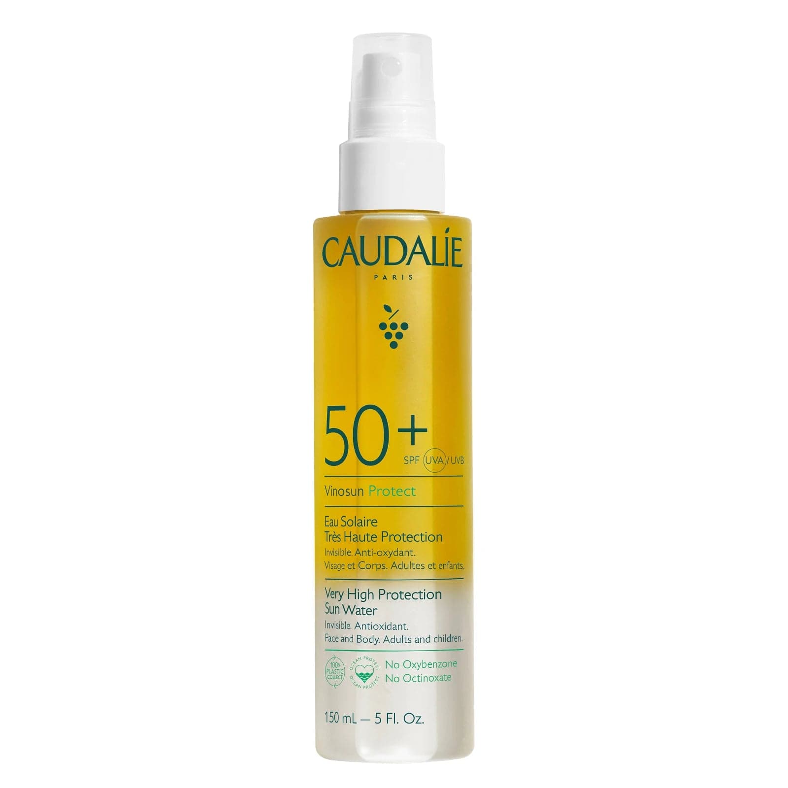 Caudalie Vinosun Protect Spf 50 Sun Water 150 ml 3522930004028