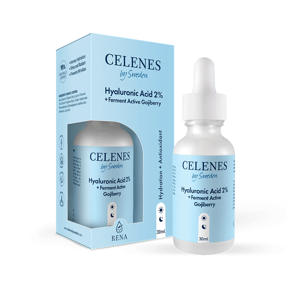 Celenes by Sweden Rena Hyaluronic Acid 2% +Ferment Active Gojiberry 30 ml 73501042494411