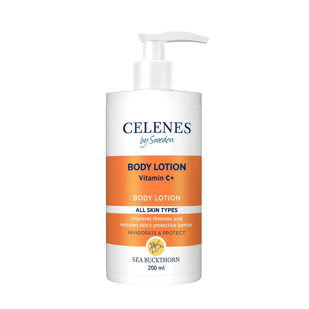 Celenes by Sweden Sea Buckthorn Body Lotion 200 ml / 6.8 fl oz 17350104248215