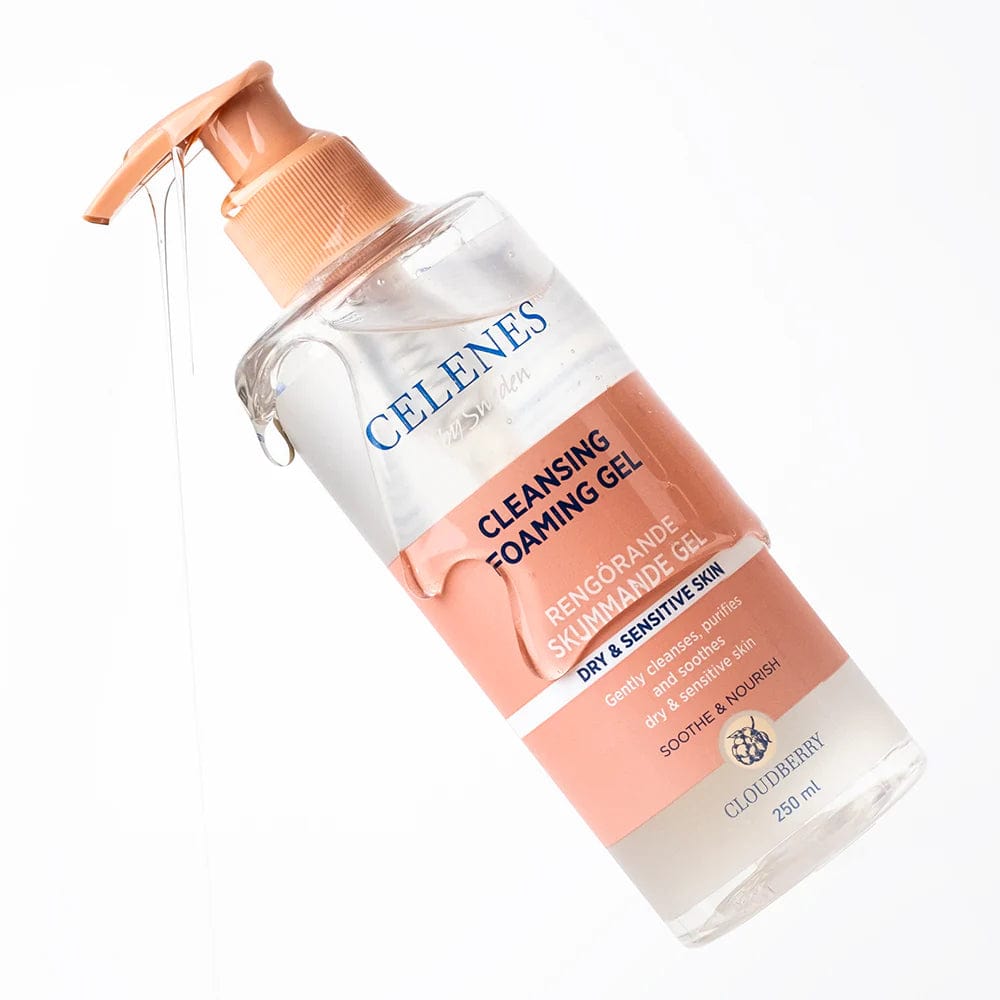 Celenes by Sweden Cloudberry Cleasing Foaming Gel 250 ml / 8.5 fl oz 17350104248536