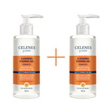 Celenes by Sweden Sea Buckthorn Cleansing Foaming Gel 250 ml / 8.5 fl oz -2 Pack 757279515406