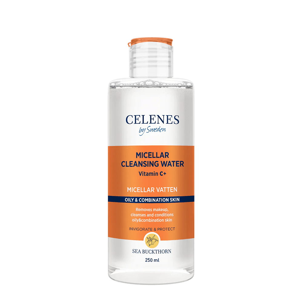 Celenes by Sweden Sea Buckthorn Micellar Cleasing Water 250 ml / 8.5 fl oz 7350104248529