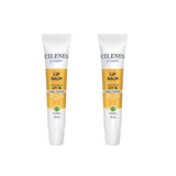 Celenes by Sweden Herbal Defence Lip Balm With Sunscreen Spf 15 10 ml -2 Pack 757279515277