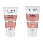 Celenes by Sweden Cloudberry Intensive Hand Cream 75 ml / 2.5 fl oz -2 Pack 757279515338