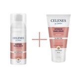 Celenes by Sweden Cloudberry Soothing Facial Cream 50 ml / 1.7 fl oz  & Intensive Hand Cream 75 ml / 2.5 fl oz 757279515444