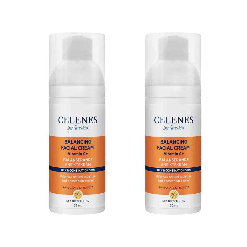 Celenes by Sweden Sea Buckthorn Balancing Facial Cream 50 ml / 1.7 fl oz -2 Pack 757279514928