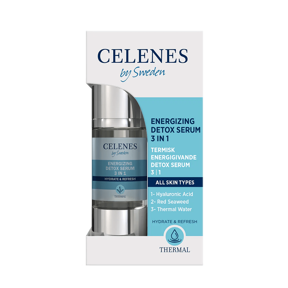 Celenes by Sweden Thermal Energizing Detox Serum 3 In 1 30 ml 7350104249212