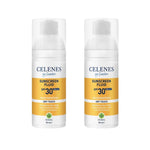 Celenes by Sweden Herbal Sunscreen Dry Touch Fluid Spf 30 50 ml / 1.7 fl oz -2 Pack 757279515215