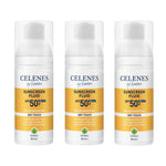 Celenes by Sweden Herbal Sunscreen Dry Touch Fluid Spf 50 50 ml / 1.7 fl oz -3 Pack 757279515185