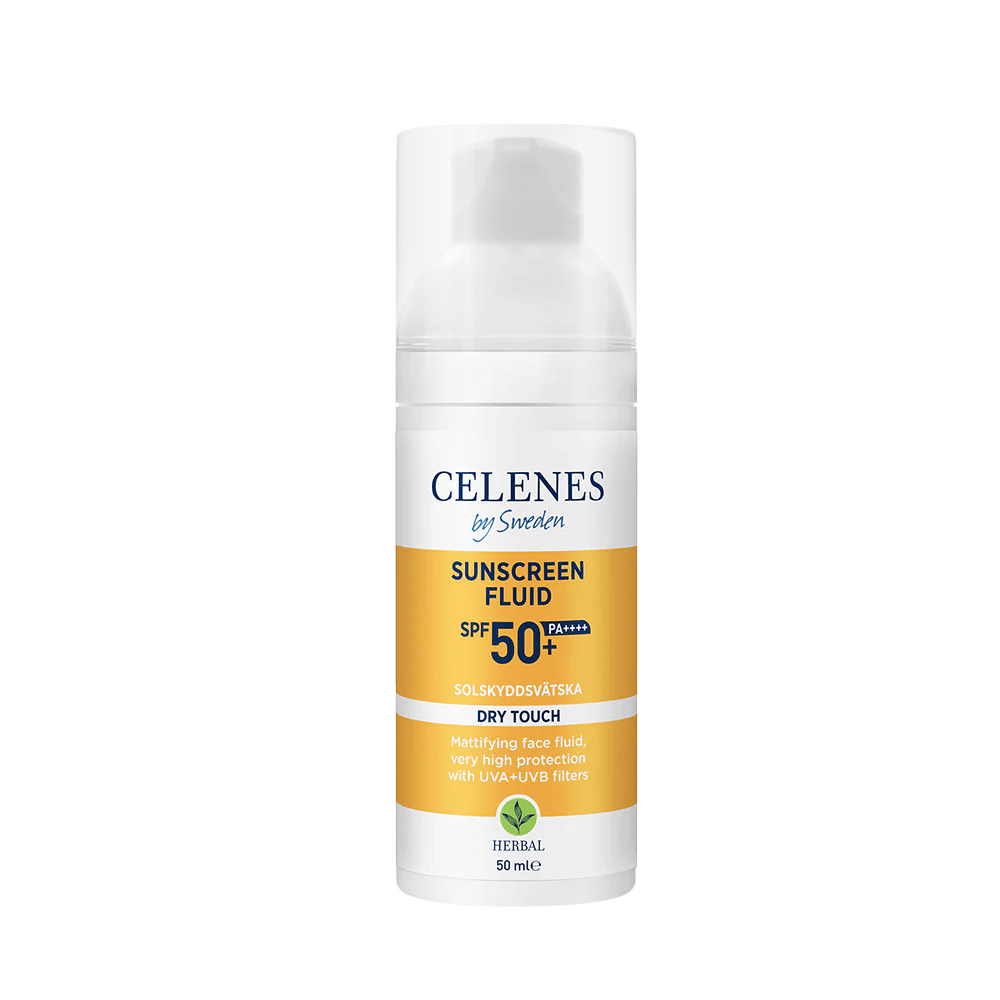 Celenes by Sweden Herbal Sunscreen Dry Touch Fluid Spf 50 50 ml / 1.7 fl oz 7350104249137