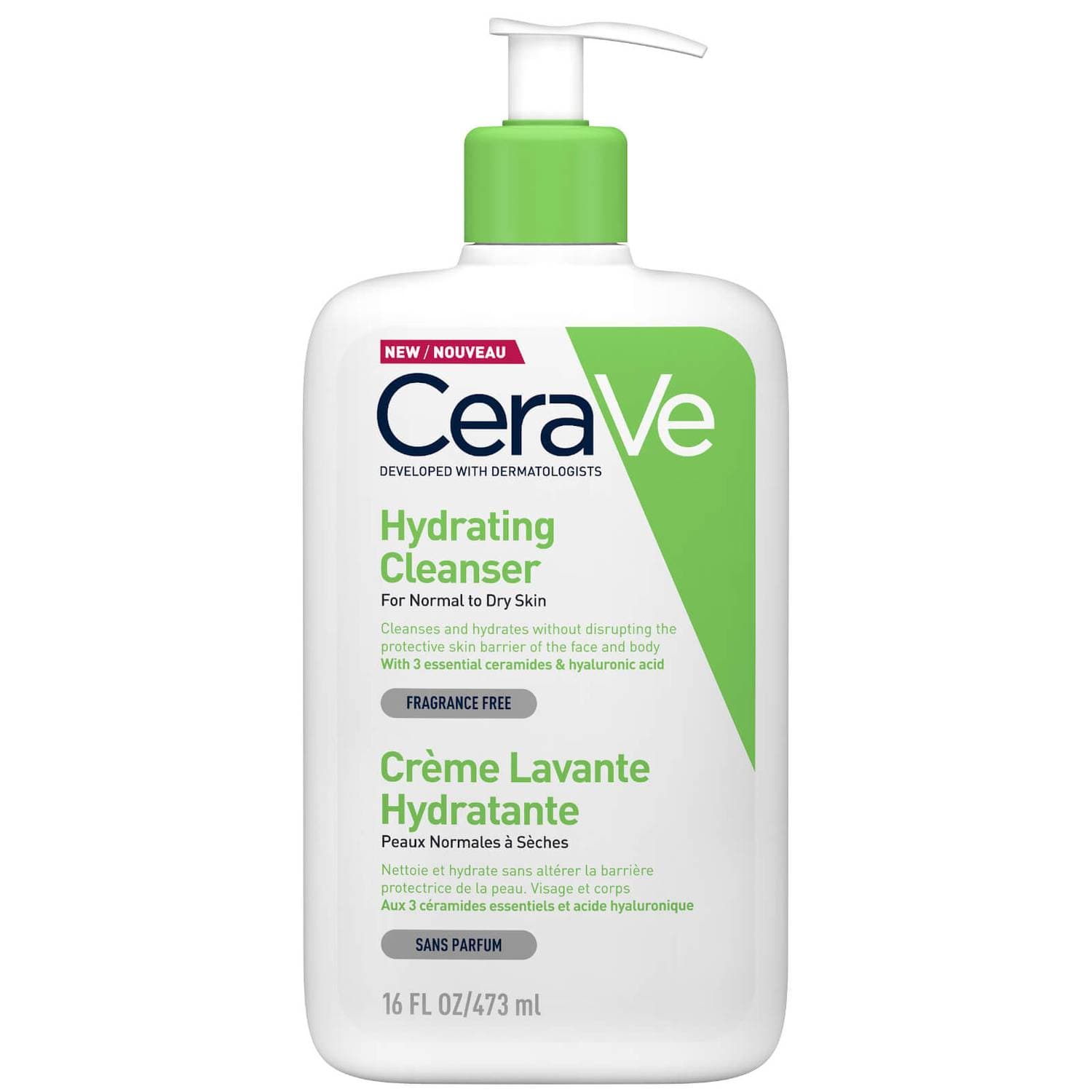 CeraVe Hydrating Cleanser 473 ml 3337875597333