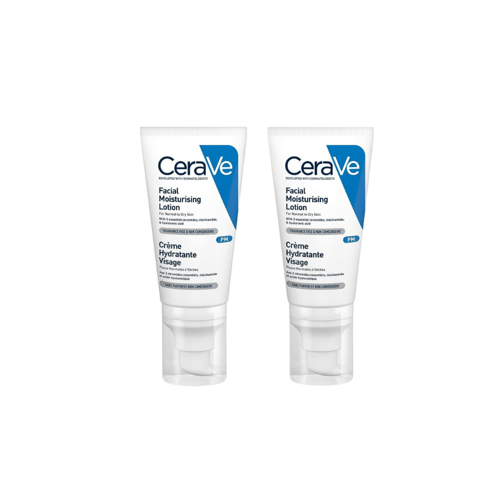 Cerave Moisturising Face Cream 52 ml 2 Pack 715936231090