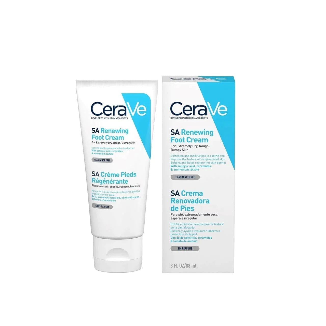 Cerave SA Renewing Foot Care Cream 88 ML 3337875597296