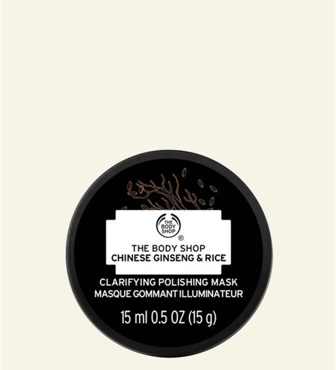 The Body Shop Chinese Ginseng & Rice - Brightening and Purifying Mask 15ml - Chivela