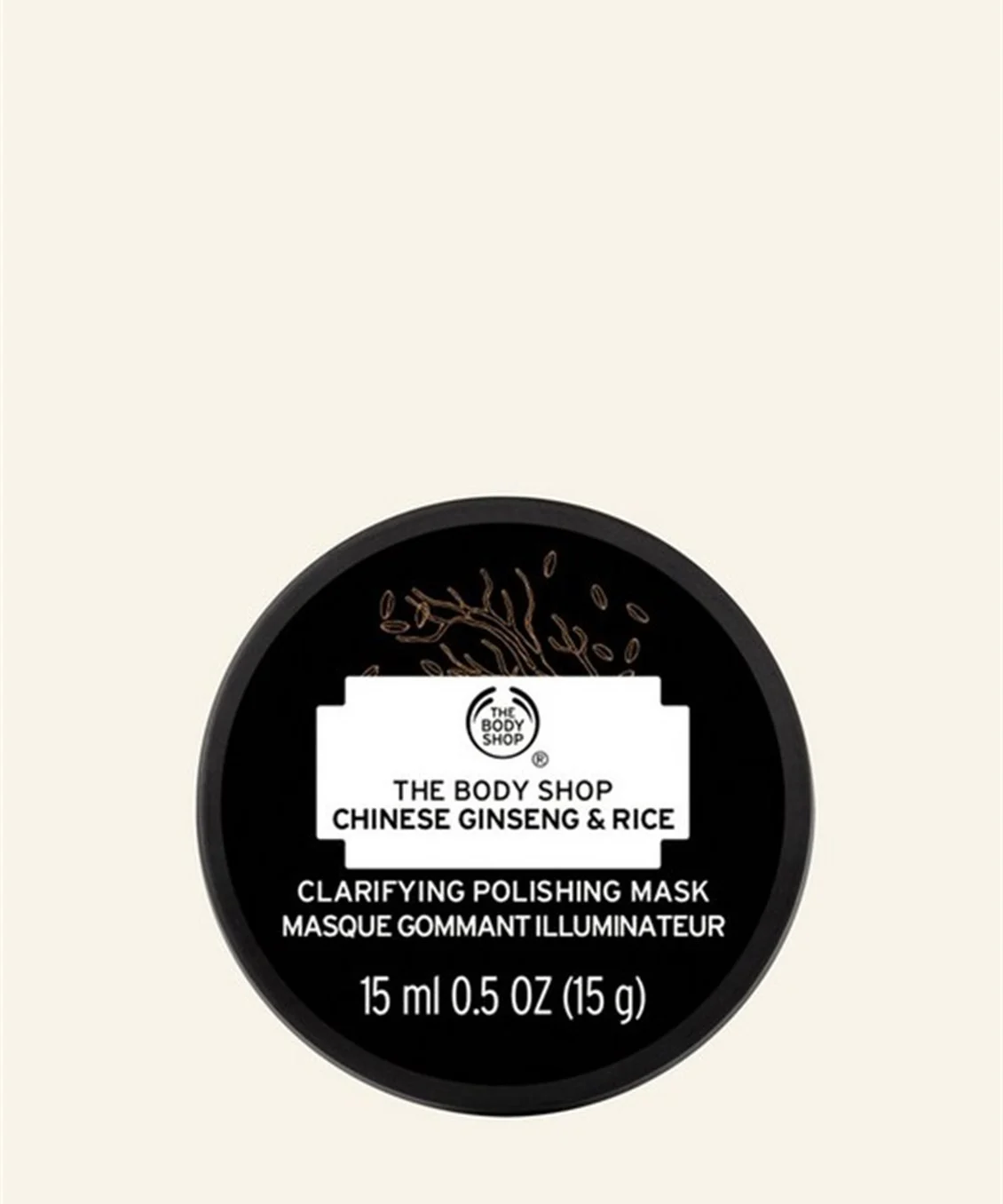 The Body Shop Chinese Ginseng & Rice - Brightening and Purifying Mask 15ml - Chivela