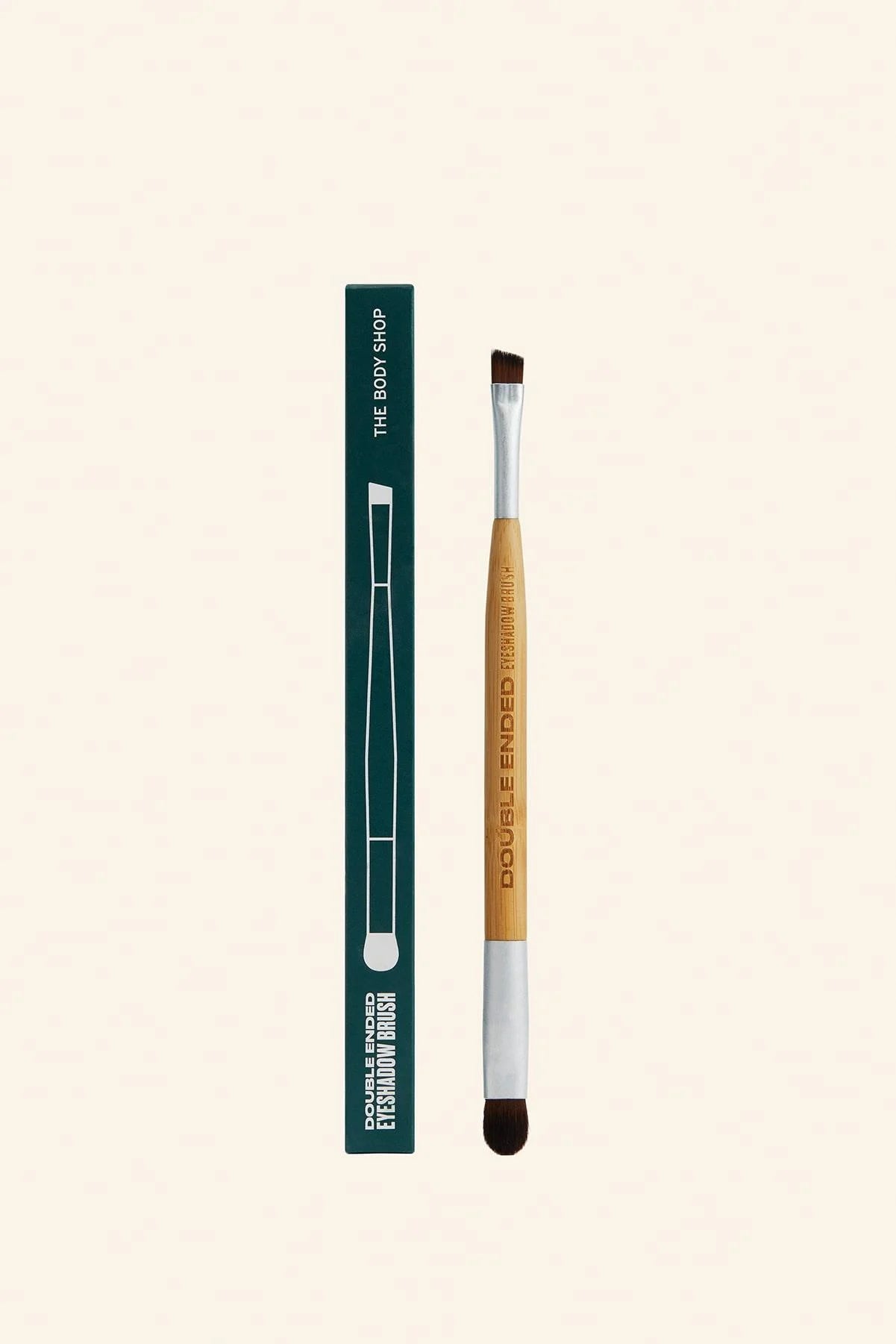 The Body Shop Bamboo Double Ended Eyeshadow Brush - Chivela