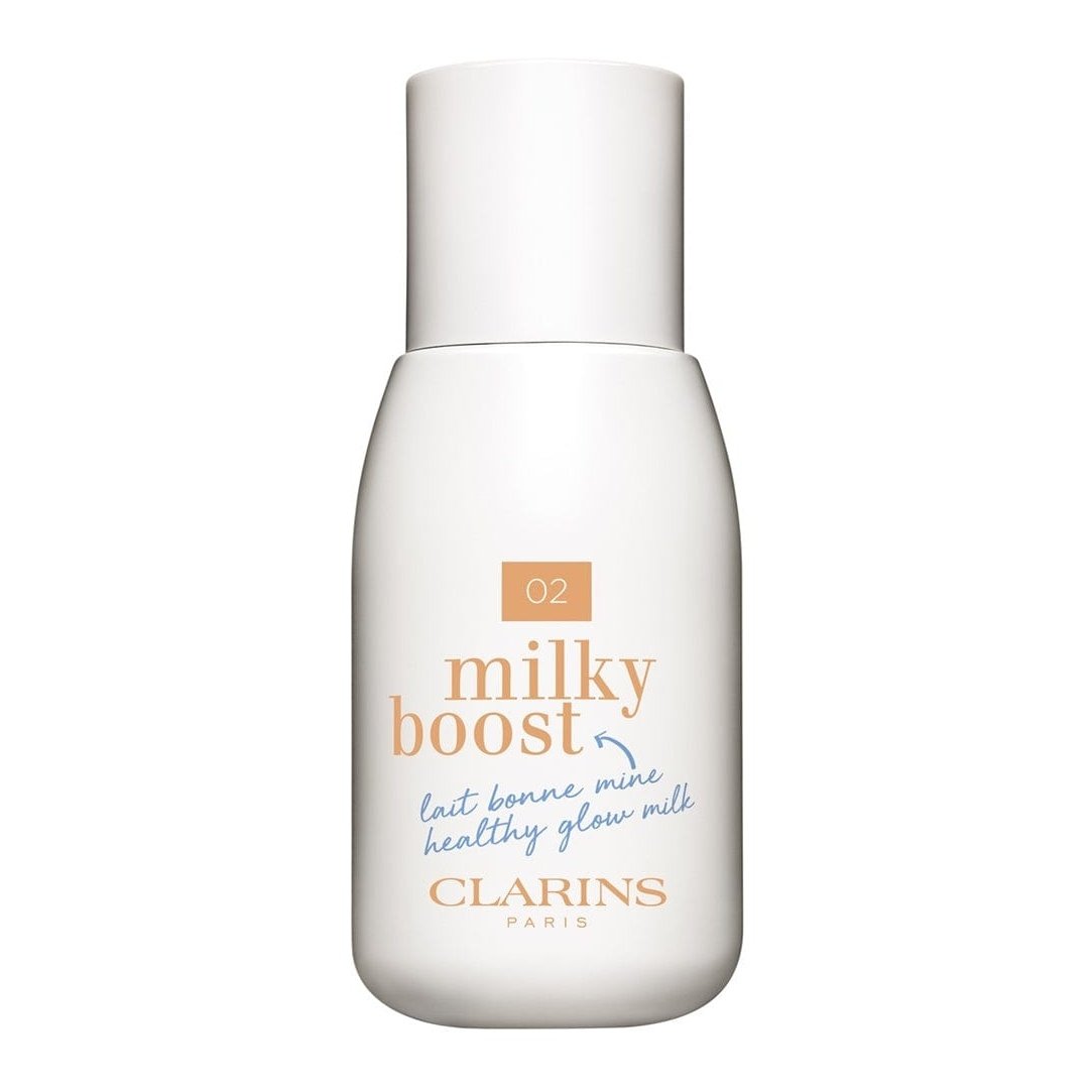 Clarins Milky Boost 02 Milky Cashew Foundation 50ml 3380810368932