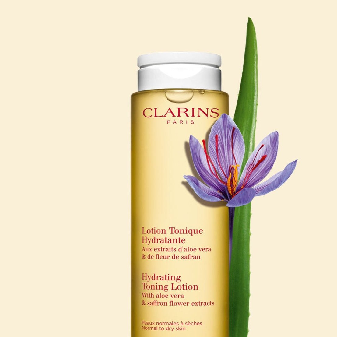 Clarins Hydrating Toner + Face Lotion - Normal Dry Skin 400 ml Tonic 3380810378856