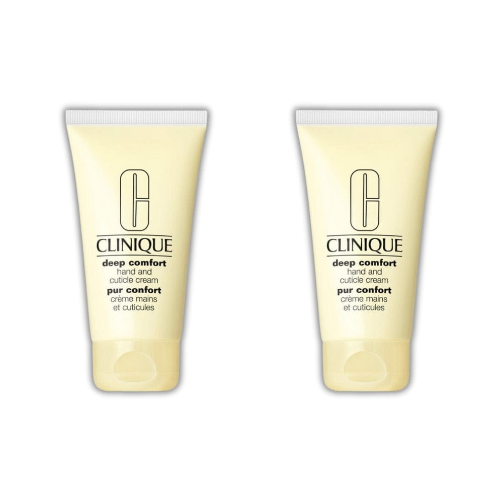 Clinique Deep Comfort Hand and Nail Care Cream 75 ml -2 Pack 715936238426