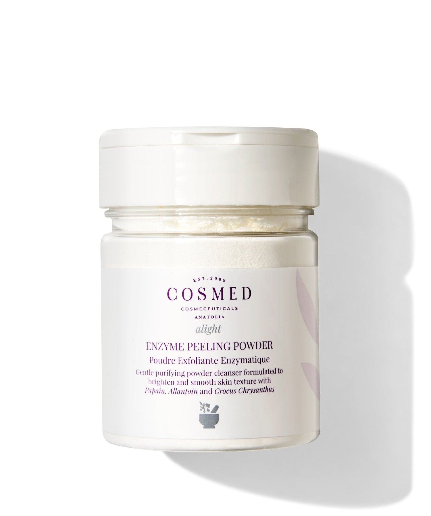 Cosmed Alight Enzyme Peeling Powder - Purifying and Brightening Powder Enzyme Peeling Cleanser 75 gr 8699292993293