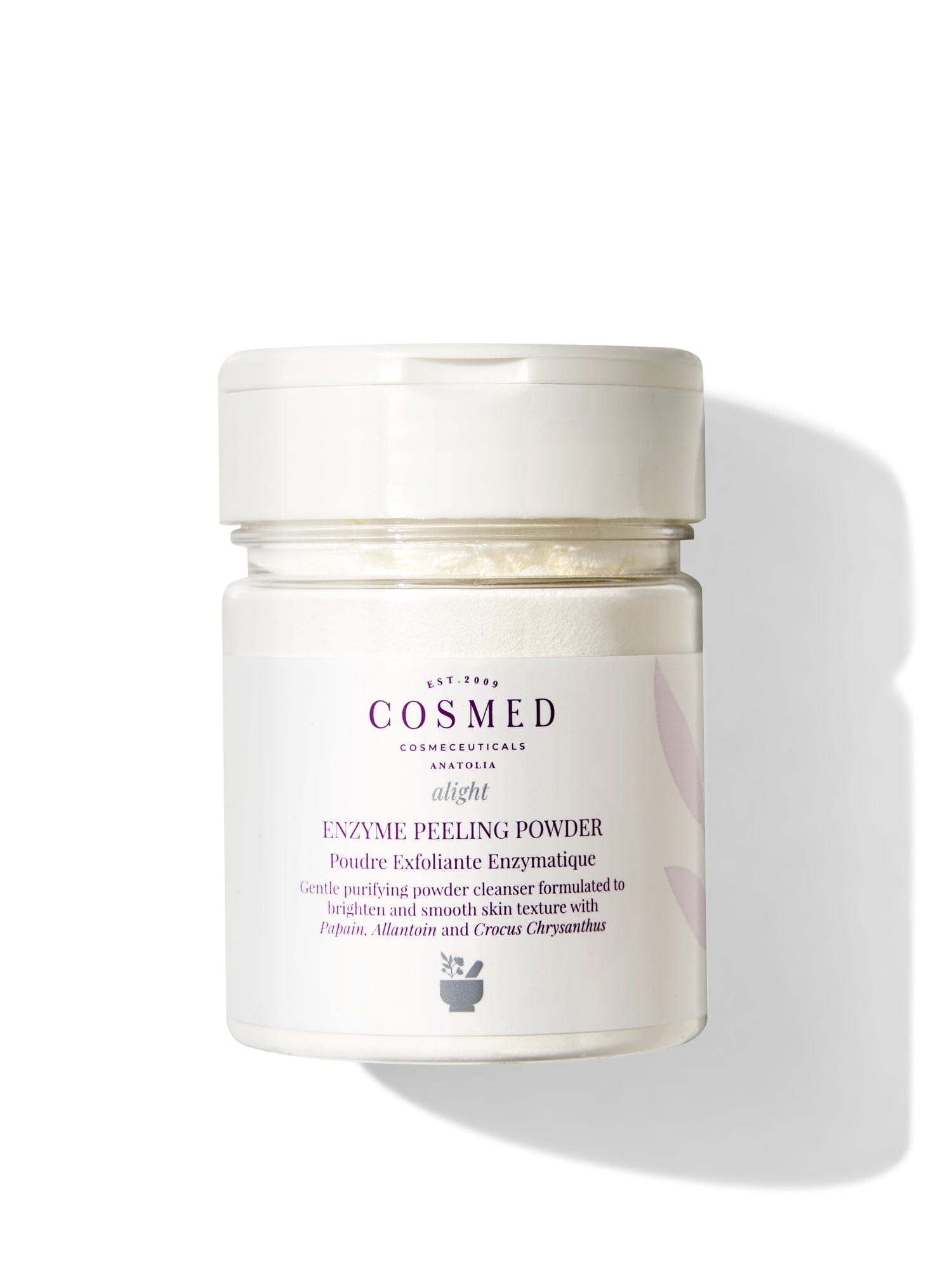 Cosmed Alight Enzyme Peeling Powder - Purifying and Brightening Powder Enzyme Peeling Cleanser 75 gr 8699292993293