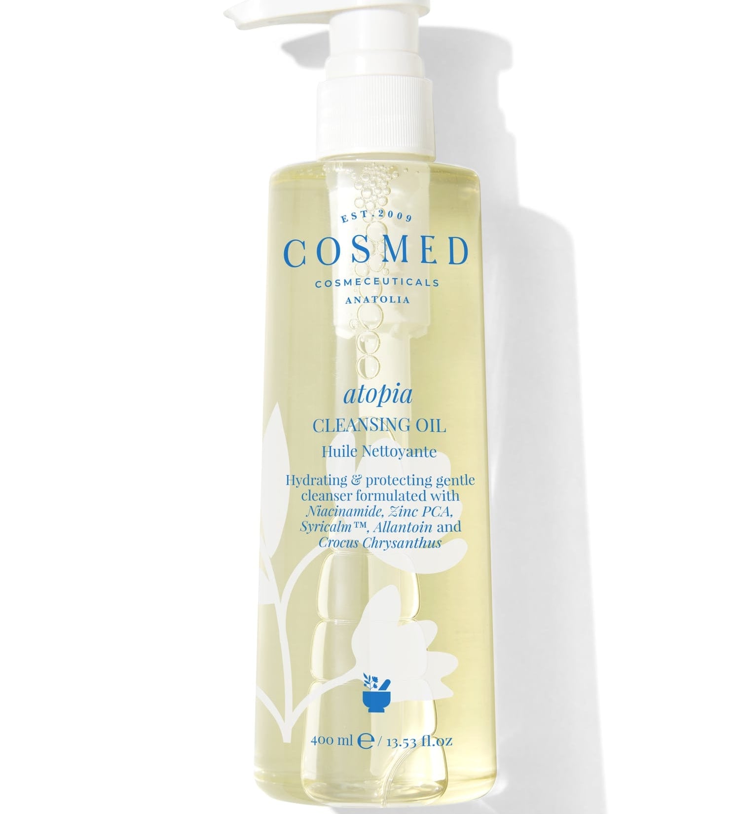 Cosmed Cleansing Oil for Face and Body - Oil Based Cleanser 400 ml 8699292993422