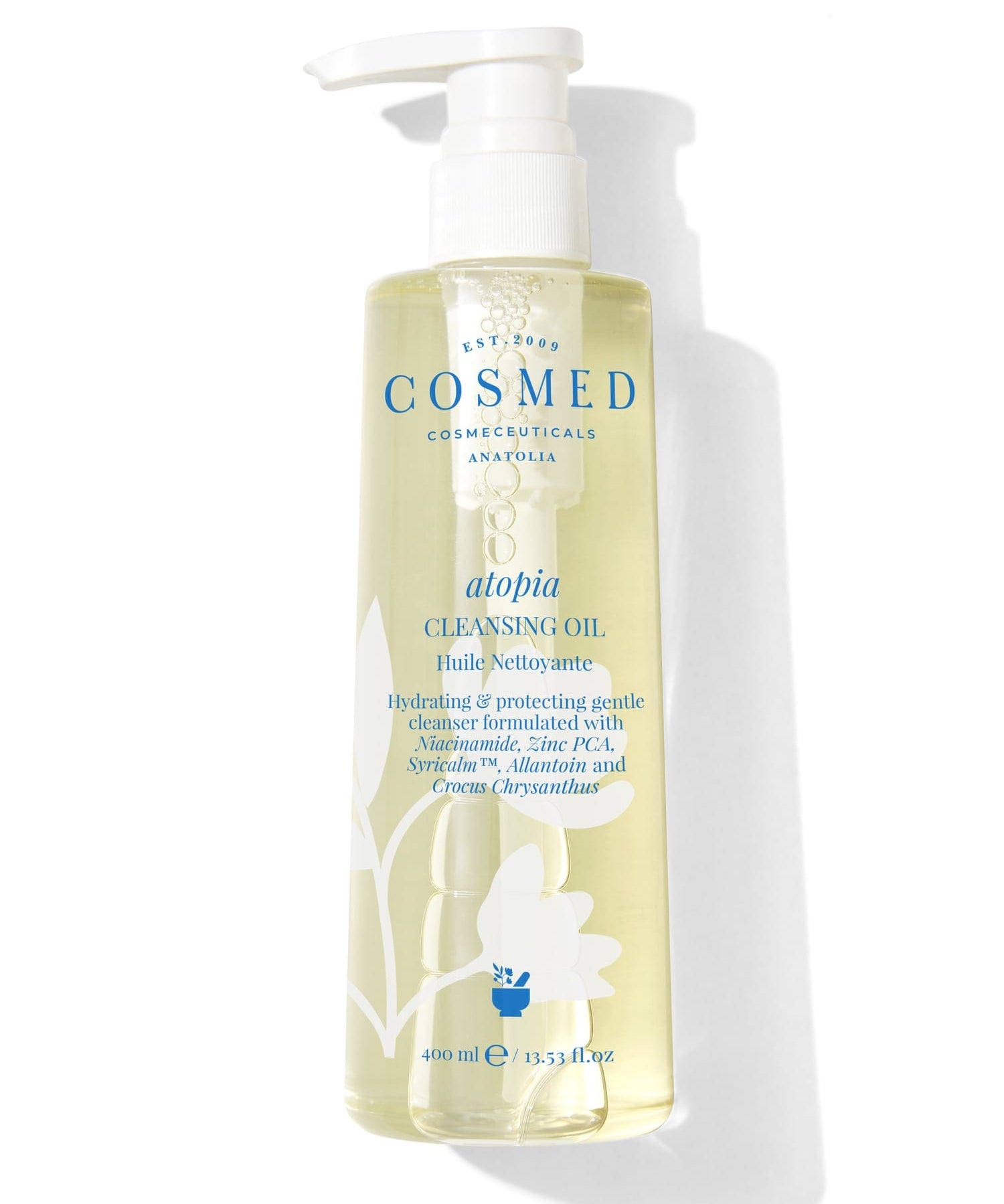 Cosmed Cleansing Oil for Face and Body - Oil Based Cleanser 400 ml 8699292993422