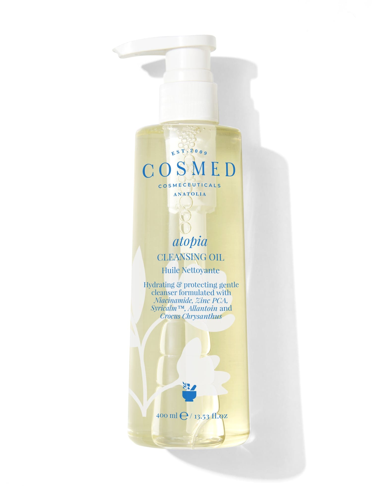 Cosmed Cleansing Oil for Face and Body - Oil Based Cleanser 400 ml 8699292993422